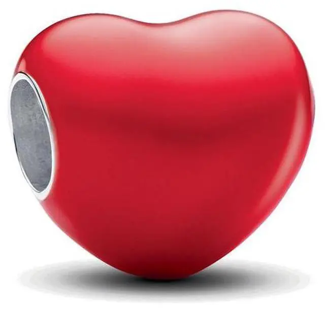 Main image of Pandora Colour-changing Hidden Message Heart Charm
