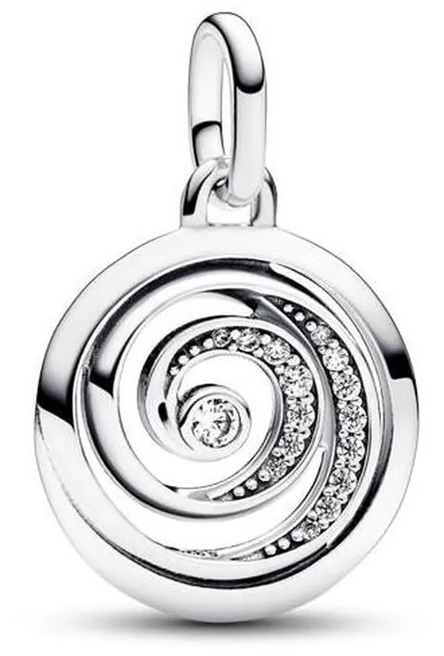 Main image of Pandora ME Gratitude Spiral Medallion Charm