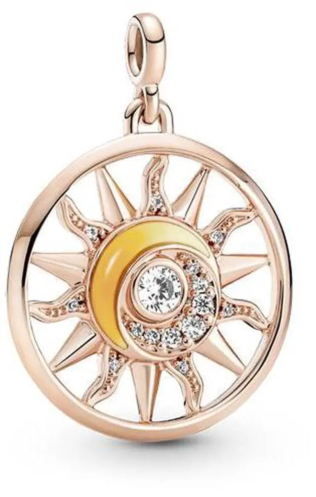 Main image of Pandora ME Sun Power Medallion Bracelet Silver Tone Women's Jewelry