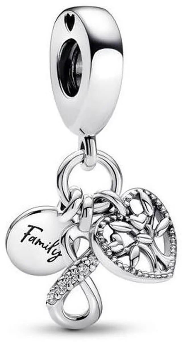 Main image of Pandora Family Infinity Triple Dangle Charm