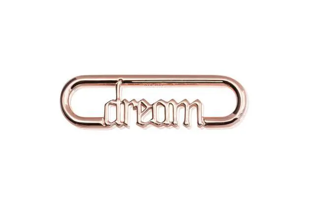 Alt view image 3 of 3 - Pandora ME Styling Dream Word Link Bracelet 14ct Rose Gold-Plated Metal Blend Women's Jewelry