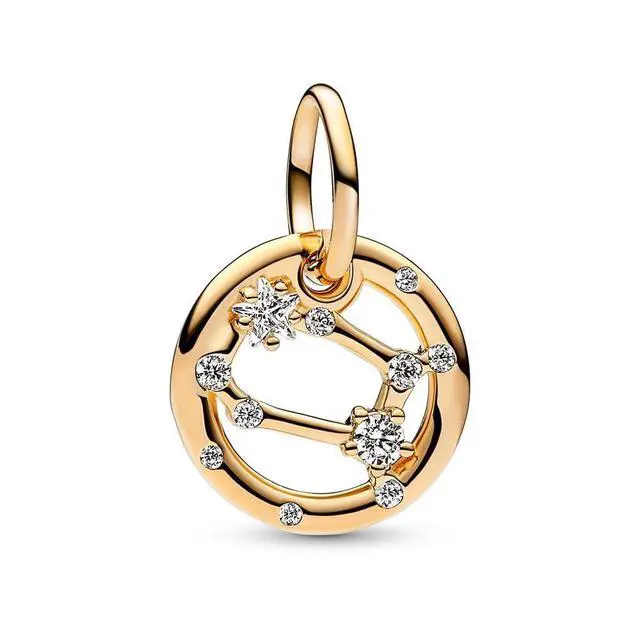 Alt view image 2 of 2 - Pandora Gemini Zodiac Dangle Charm