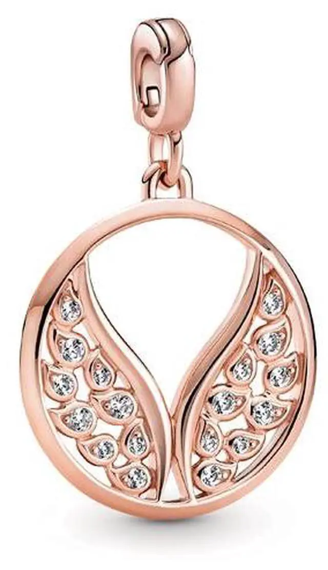 Main image of Pandora ME Burning Wings Medallion Bracelet 14ct Rose Gold-Plated Metal Blend Women's Jewelry