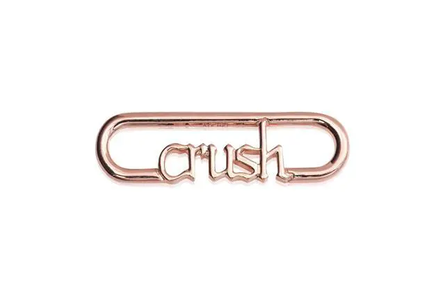 Alt view image 3 of 3 - Pandora ME Styling Crush Word Link Bracelet 14ct Rose Gold-Plated Metal Blend Women's Jewelry