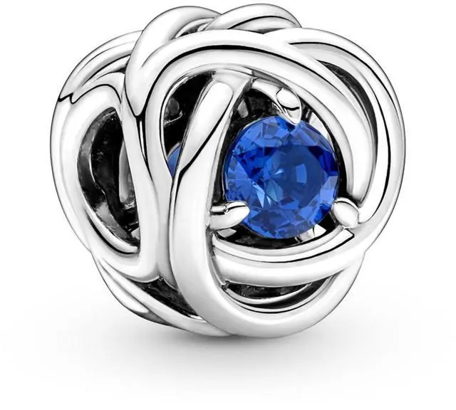 Main image of Pandora Blue Eternity Circle Charm