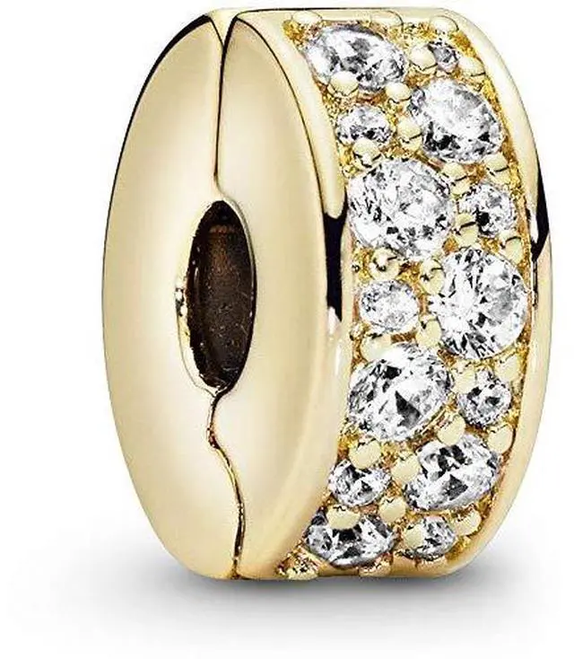 Alt view image 2 of 3 - Pandora Clear Pave Clip Charm