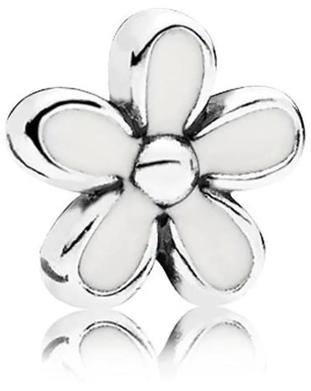 Main image of Pandora White Daisy Flower Locket Element