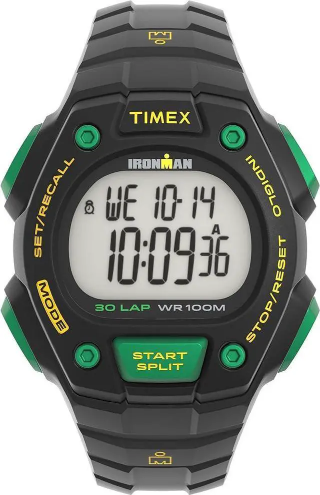 Main image of Timex Ironman 40mm Black Resin Mens Watch