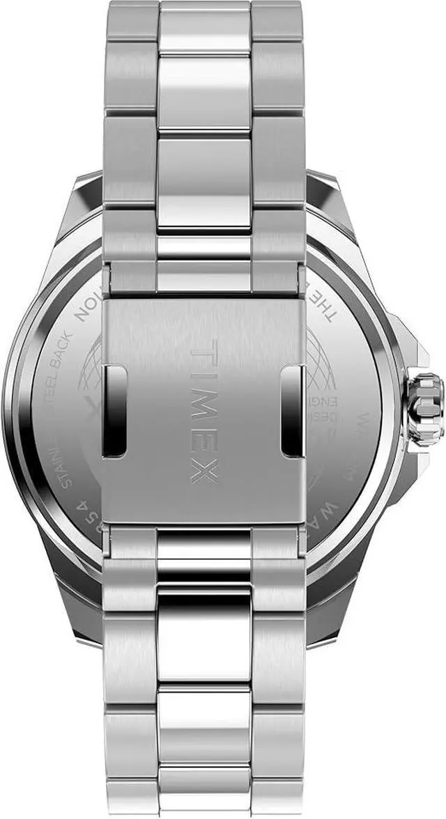 Alt view image 2 of 2 - Timex Essex Blue Dial Stainless Steel Mens Watch