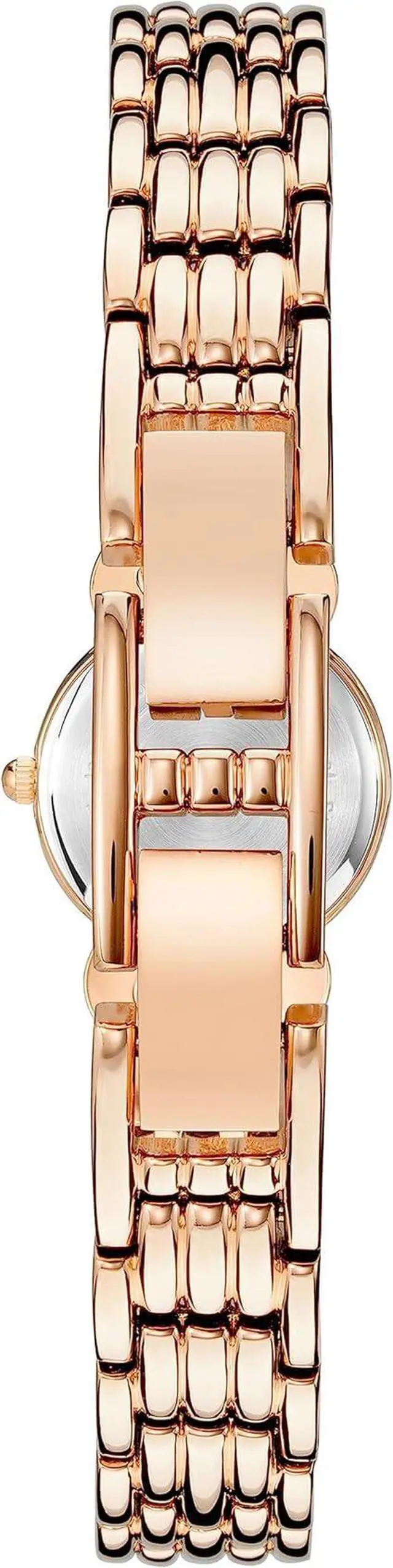 Main image of Armitron Rose Gold Heart Jewelry Set Ladies Watch