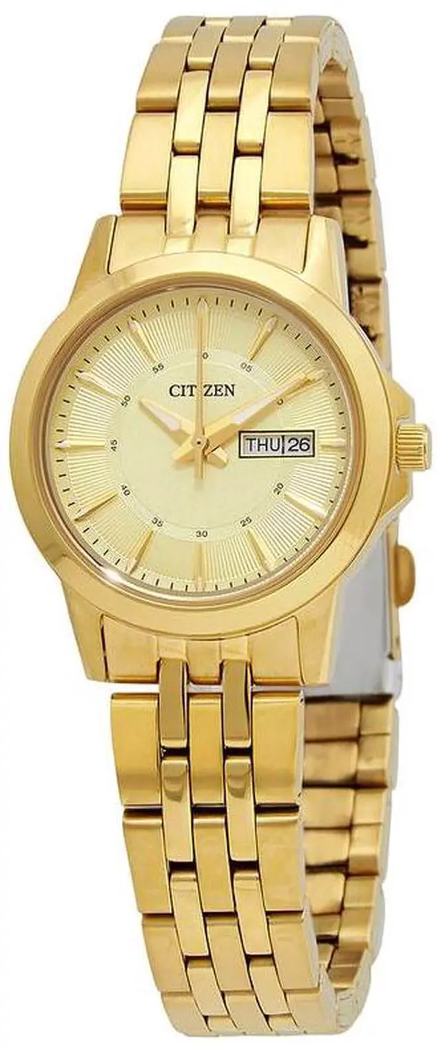 Main image of Citizen Gold-Tone Quartz Ladies Watch