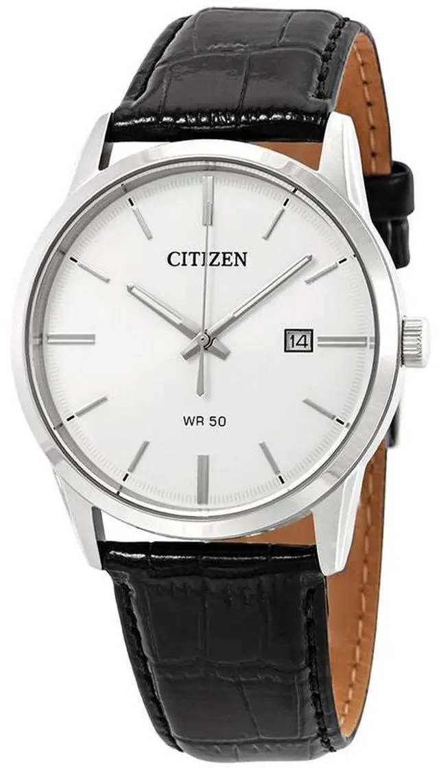Main image of Citizen Leather Quartz Mens Watch