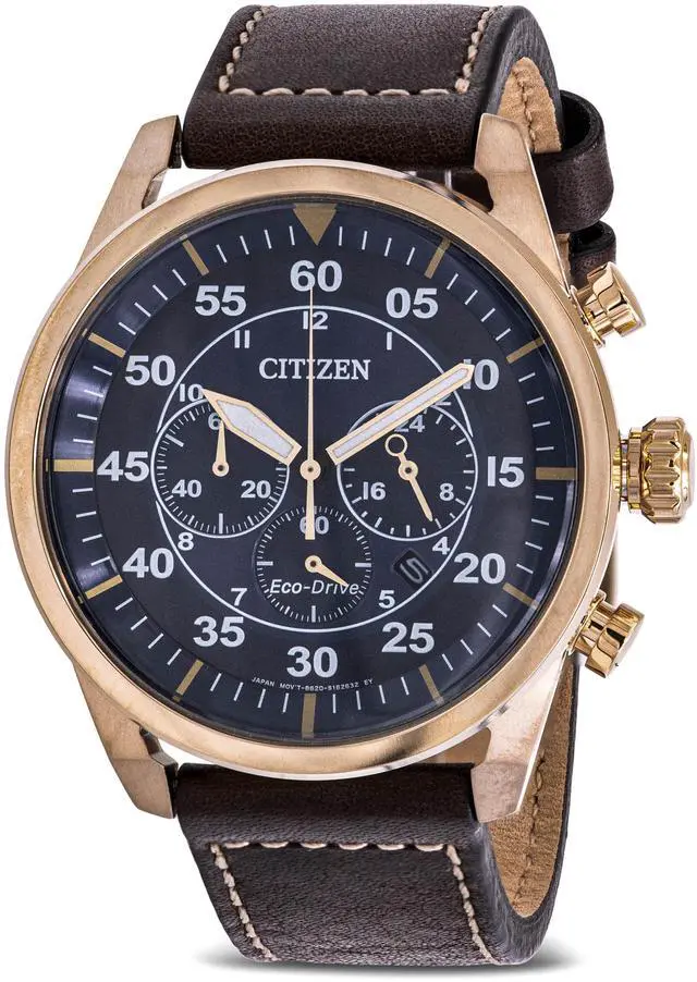 Main image of Citizen Eco-Drive Avion Chronograph Mens Watch