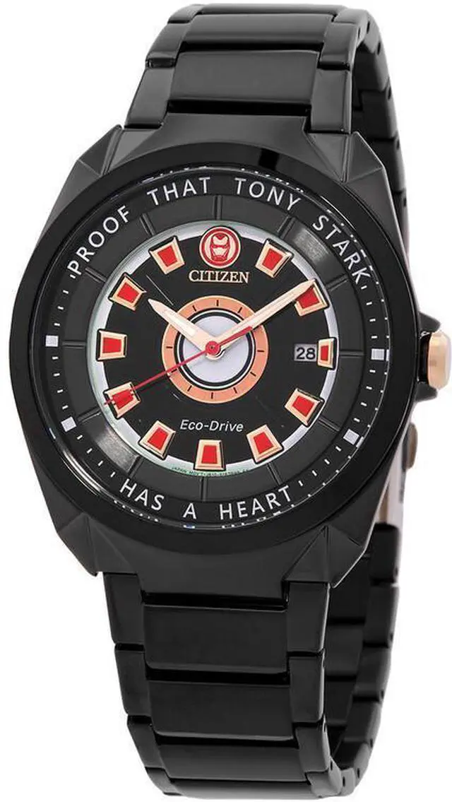 Main image of Citizen Marvel Tony Stark I Love You 3000 Mens Watch