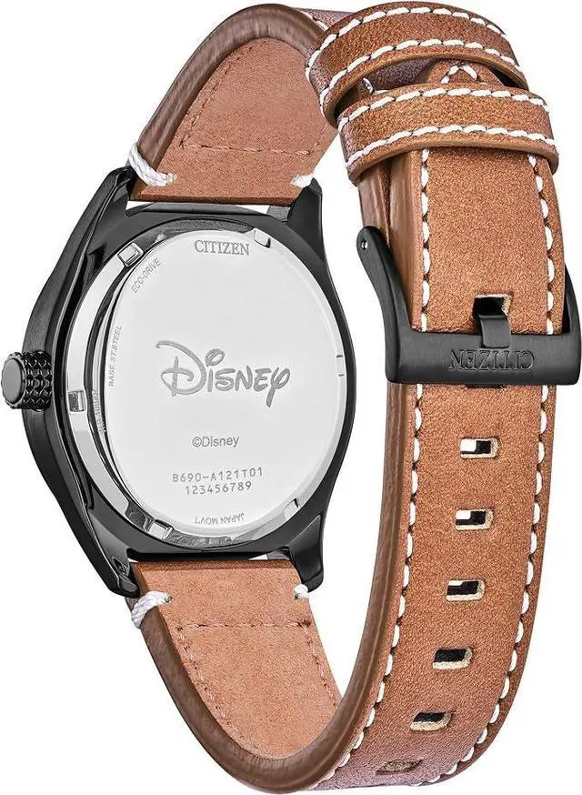 Alt view image 2 of 3 - Citizen Black Dial Mens Mickey Mouse Watch