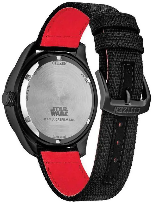 Alt view image 2 of 3 - Citizen Star Wars Darth Maul Shadow Black Dial Mens Watch
