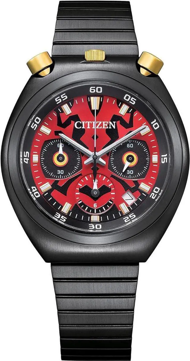 Main image of Citizen Darth Maul Chronograph Quartz Red Dial Mens Watch