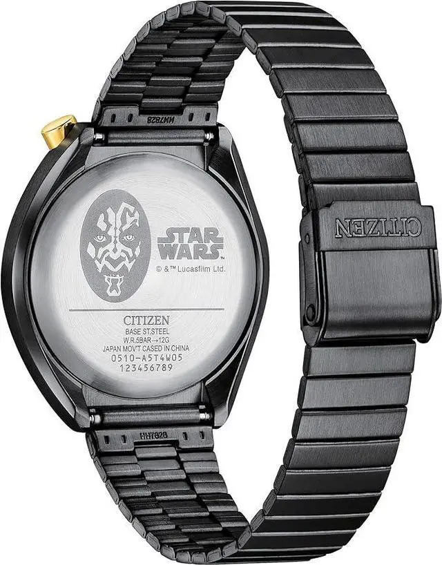 Alt view image 2 of 3 - Citizen Darth Maul Chronograph Quartz Red Dial Mens Watch
