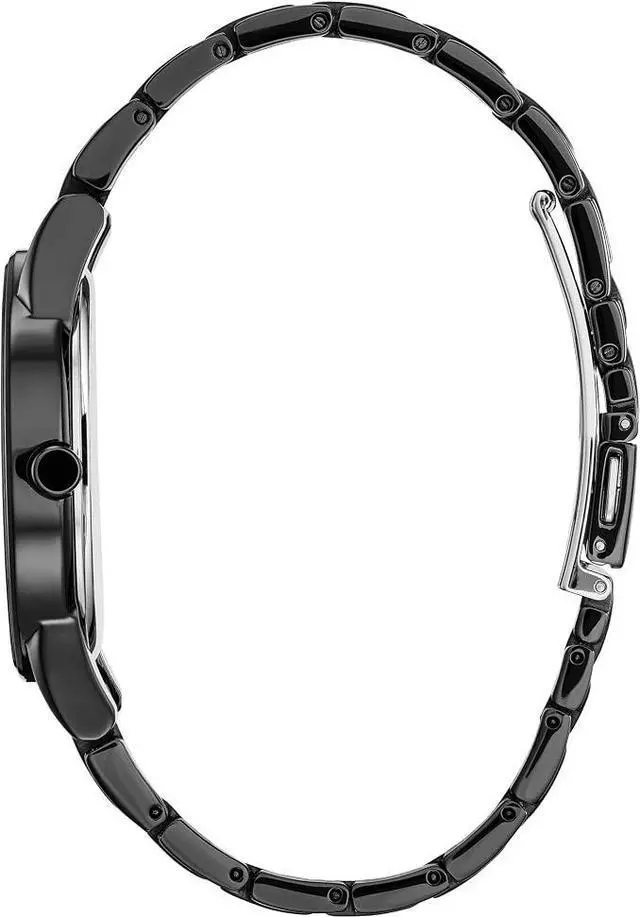 Alt view image 3 of 3 - Citizen Eco-Drive Mickey Mouse Fiesta Black IP Mens Watch