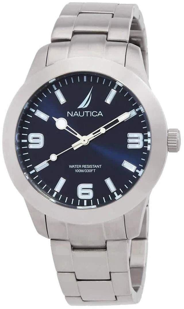 Alt view image 3 of 3 - Nautica Pacific Beach Stainless Steel Mens Watch