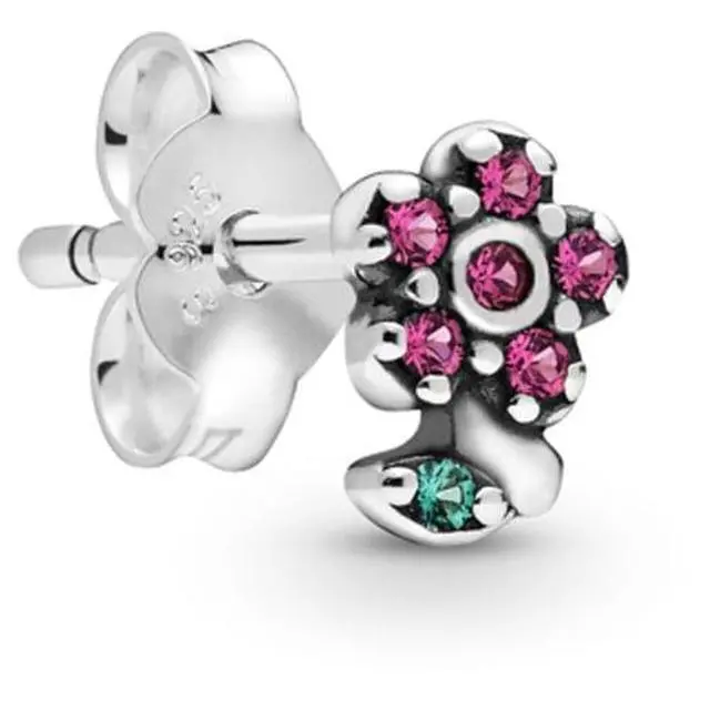Alt view image 2 of 2 - Pandora My Pretty Flower Single Micro-Stud Earring