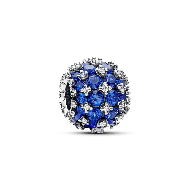 Alt view image 3 of 3 - Pandora Sparkling Pave Round Blue Charm