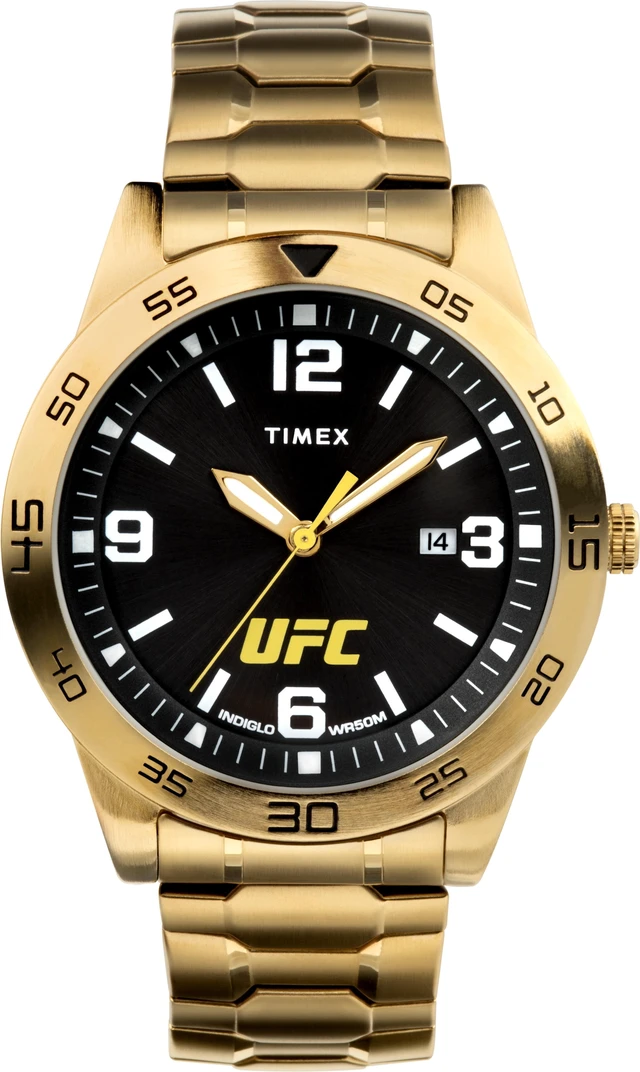 Alt view image 3 of 3 - Timex x UFC Legend Date 42mm Stainless Steel Mens Watch