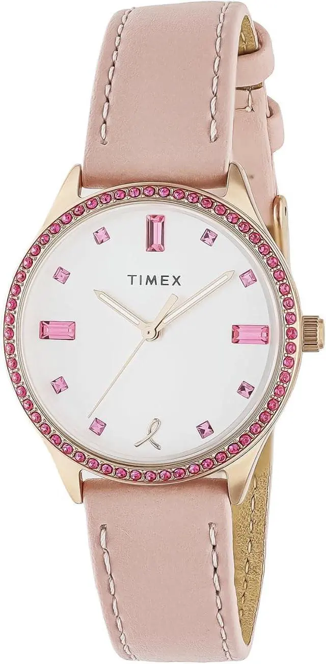Alt view image 2 of 2 - Timex 32mm Trend Dress X BCRF Rose Gold/Pink Ladies Watch