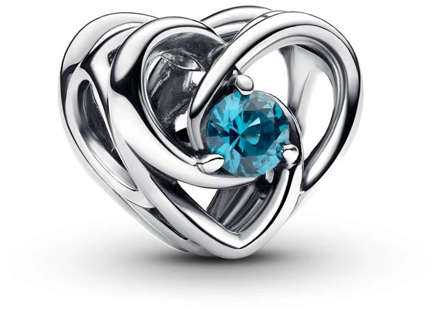 Alt view image 2 of 2 - Pandora Entwined Heart Charm for UNICEF Sterling silver