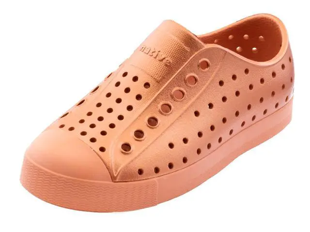 Alt view image 3 of 3 - Jefferson Metallic Kids Shoes - Orange - C4