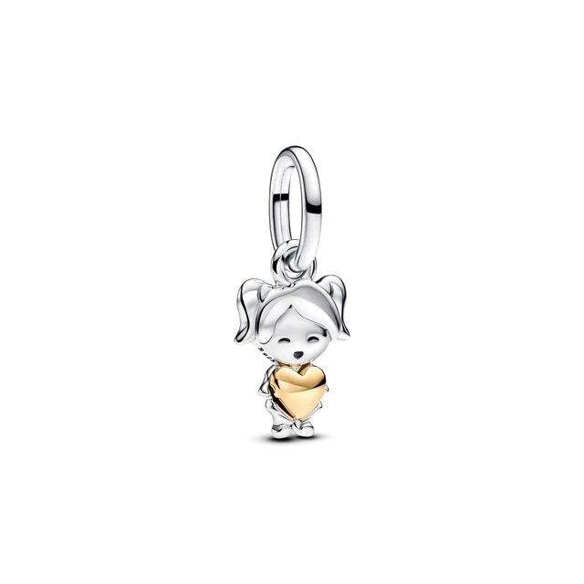 Alt view image 2 of 2 - Pandora Moments Happy Girl Dangle Charm