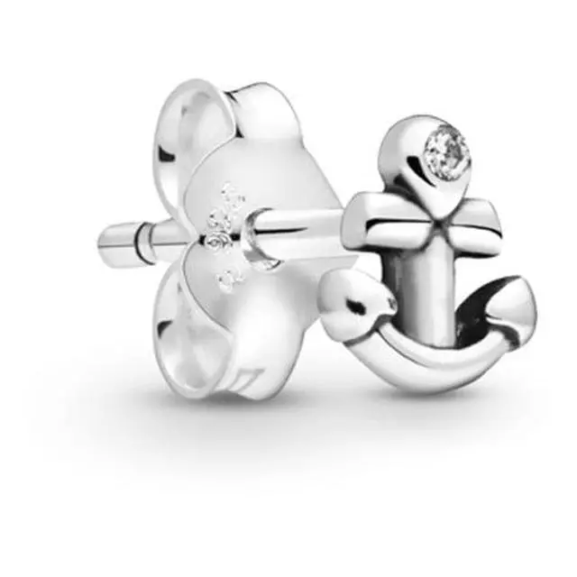 Alt view image 2 of 2 - Pandora My Anchor Single Stud Earring