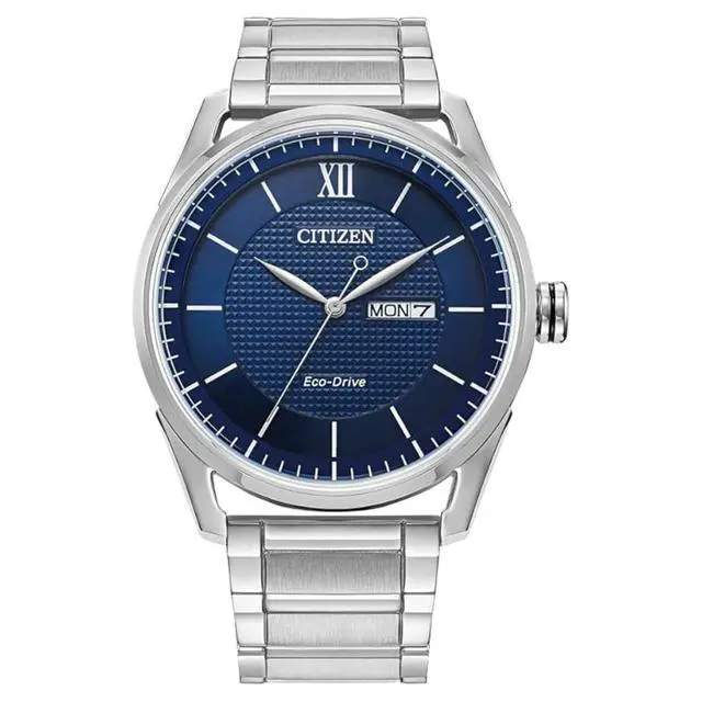 Alt view image 6 of 6 - Citizen Eco-Drive Classic Men's Watch, Stainless Steel AW0081-54L