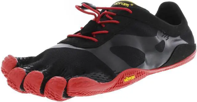 Alt view image 2 of 2 - Vibram Mens Five Fingers KSO EVO Crosstraining Sneaker - Black/Red