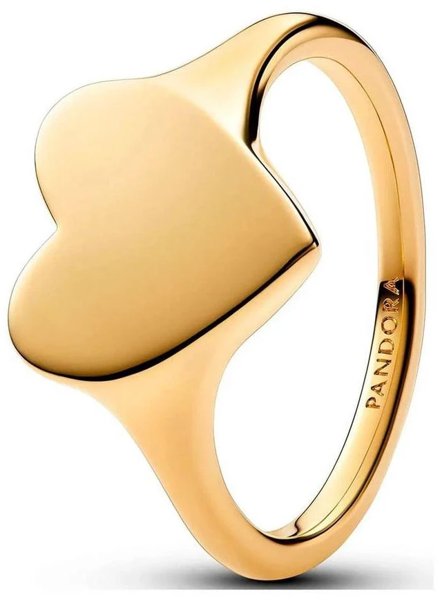 Alt view image 2 of 2 - Pandora Engravable Heart Ring