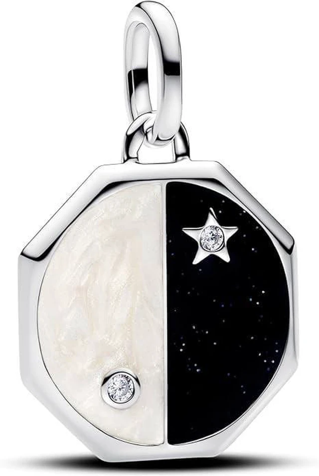 Alt view image 2 of 2 - Pandora Yin & Yang Dangle Charm Sterling silver