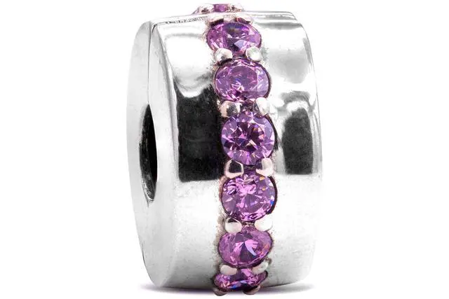 Alt view image 3 of 3 - Pandora Shining Path Clip Sterling Silver Women's Jewelry
