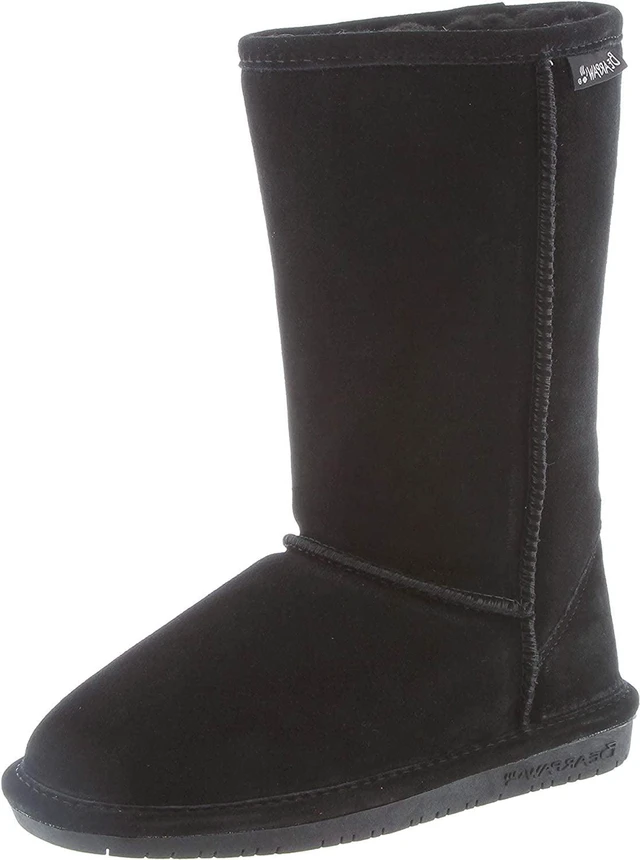 Alt view image 2 of 2 - BEARPAW Emma Tall Youth Boot - Black