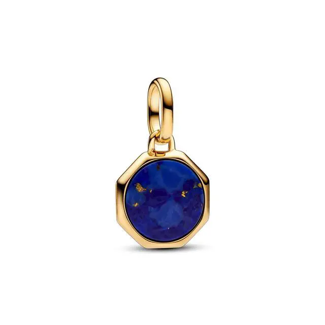 Alt view image 2 of 2 - Pandora ME Blue Engravable Mini Medallion Charm