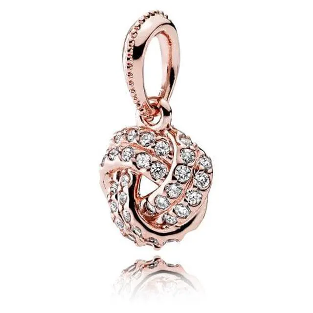 Alt view image 2 of 2 - Pandora Sparkling Love Knot Pendant