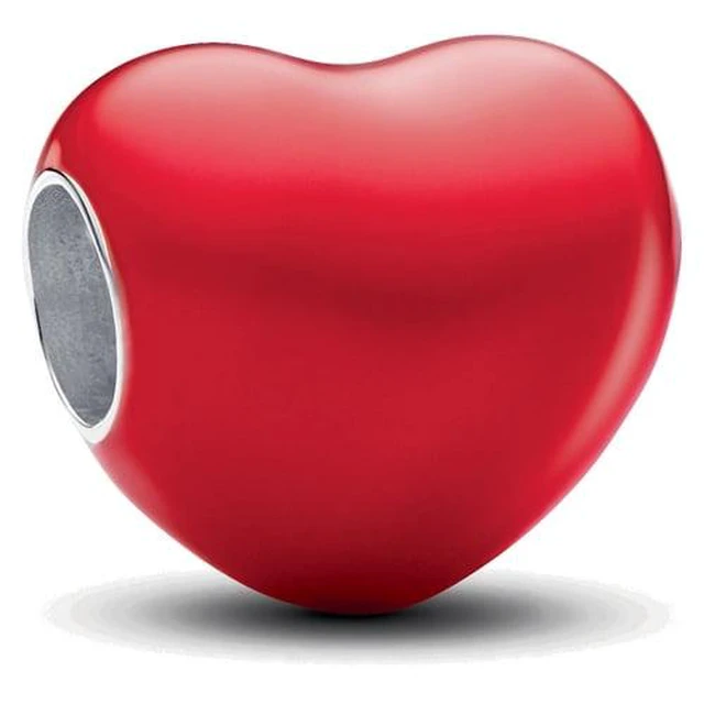 Alt view image 2 of 2 - Pandora Colour-changing Hidden Message Heart Charm