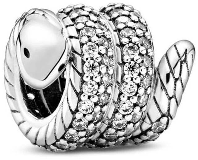 Alt view image 2 of 2 - PANDORA Sparkling Wrapped Snake Charm