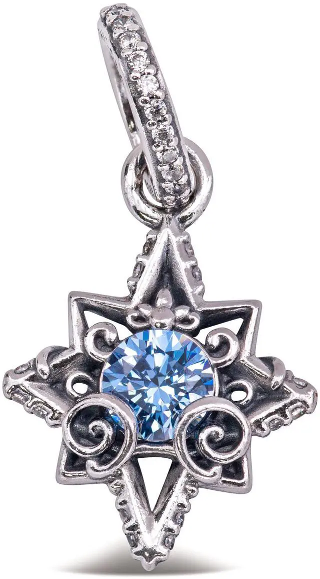 Main image of Pandora Disney Cinderella Blue Star Pendant