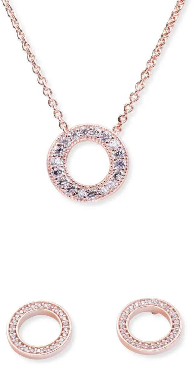 Main image of Pandora Sparkling Pave Circle Jewelry Gift Set
