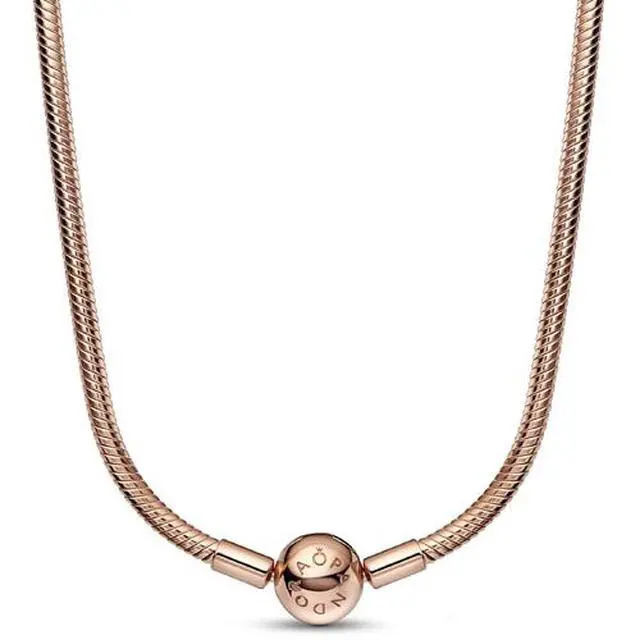 Alt view image 4 of 4 - Pandora Moments Snake Chain Necklace