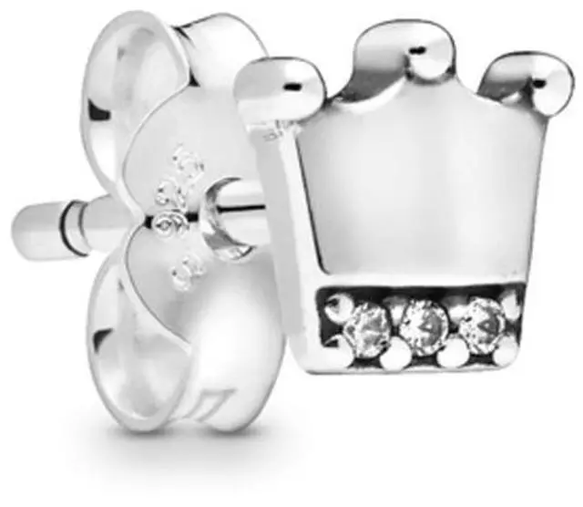 Main image of Pandora My Crown Single Micro-Stud Earring