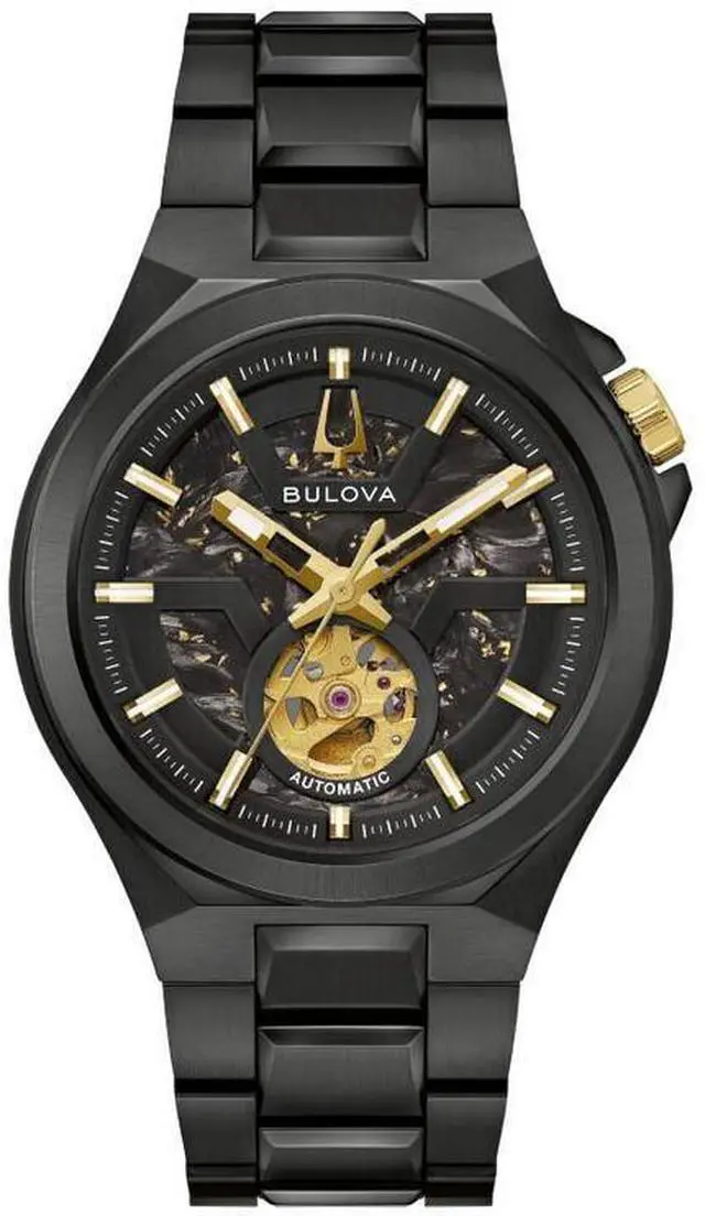 Main image of Bulova Maquina Black-Ion Automatic Mens Watch