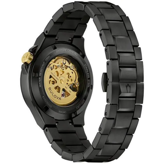 Alt view image 2 of 3 - Bulova Maquina Black-Ion Automatic Mens Watch