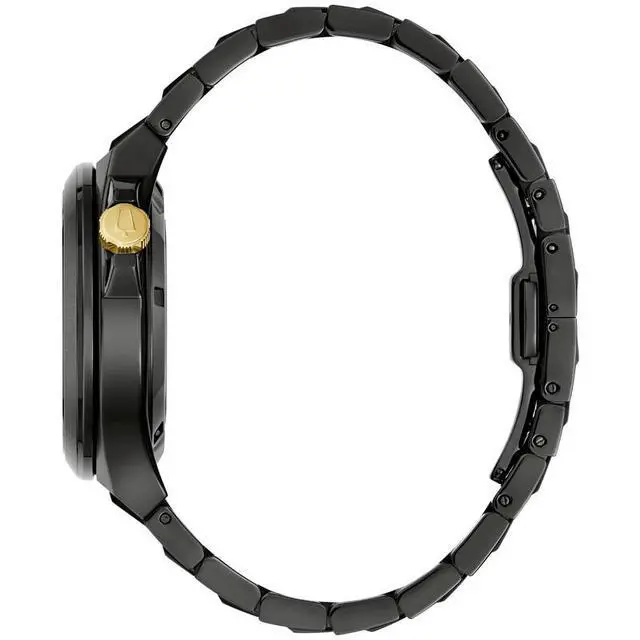 Alt view image 3 of 3 - Bulova Maquina Black-Ion Automatic Mens Watch