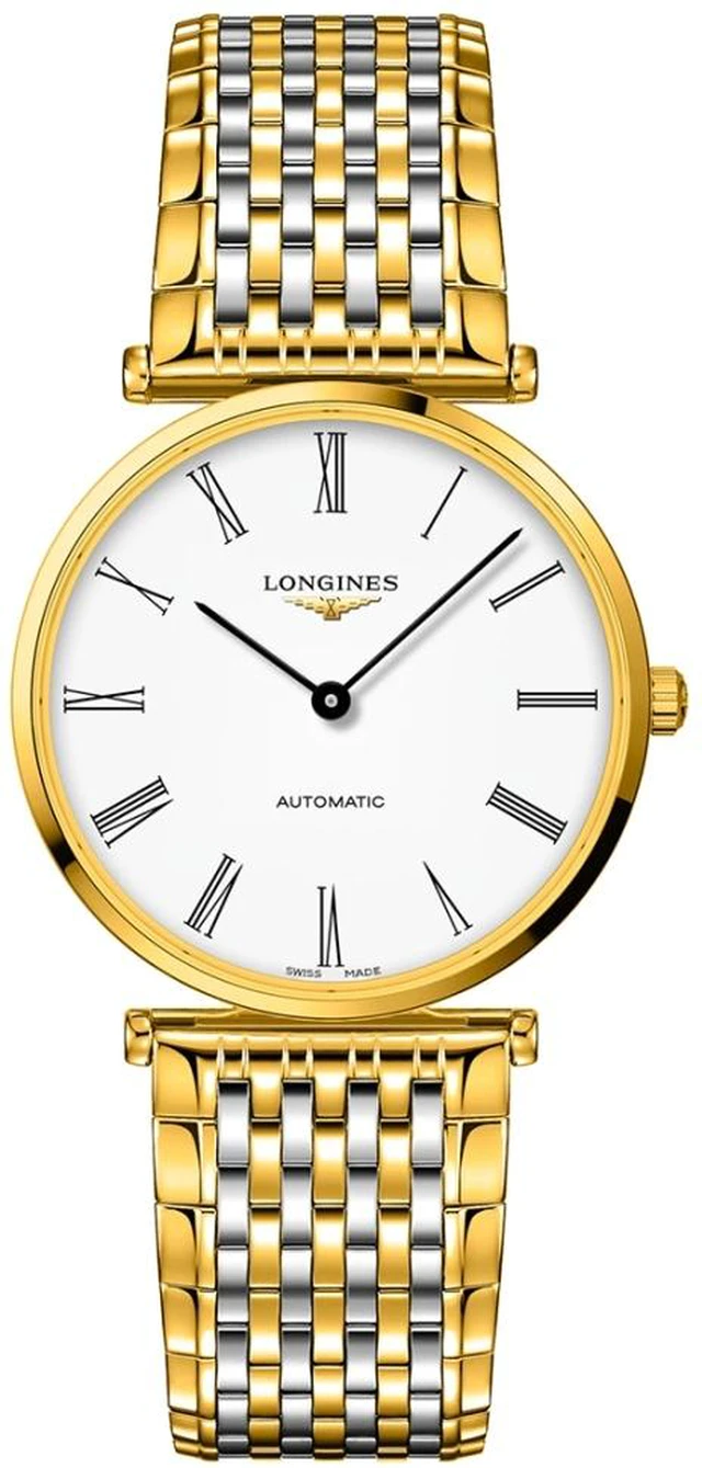 Main image of Longines La Grande Classique Automatic White Dial 38MM Two-Tone Unisex Watch
